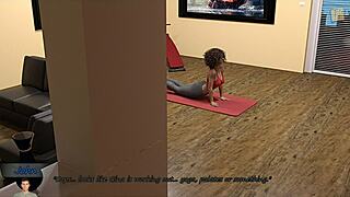 big city pleasures 55 watch gorgeous gina touching her pussy through her yoga pants