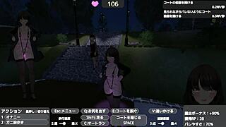 sereka exposes under coat outdoors 😳