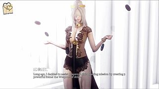 in the anime game eternum 21, adventurers explore new worlds