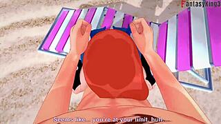 Gwen Tennyson Bikini POV in Sheer Ben10 Fantasy