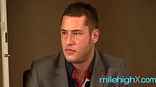 Cute trophy wife sucks monster cock and masturbates moaning