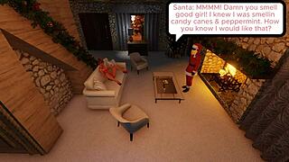 santa requests royal bbc for christmas, featuring long legs?