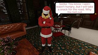 santa requests royal bbc for christmas, featuring long legs?