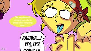 Kevin pounds Nazz hard in wild animated hentai scene