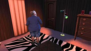 Night work: a street girl picks up a customer on the street!