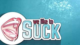 Anabelle, With Big Boobs, Sucks Cock And Gets A Facial Cumshot