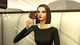 This taboo simxstory has intense hardcore scenes with small tits 😈