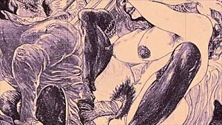 What vintage erotic drawings reveal about antique fantasies