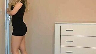 my step-mom trips and lands right on my throbbing hard cock