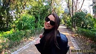 Intense anal pounding in Athens with Jamie on sex vlog.