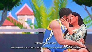 courtside passion in this 3d hentai preview, so naughty and fun