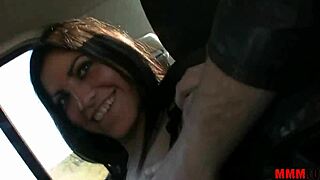 cute latina teen fucked hard outdoors