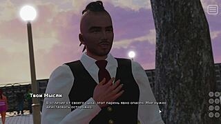 pretty college slut bullies her lover with cock in this horny cartoon game