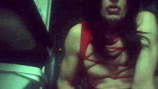 i fucked that tranny bitch's ass with black cock and toys