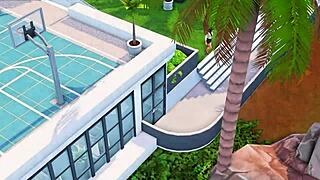 courtside passion in this 3d hentai preview, so naughty and fun