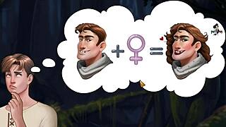 Arm wrestle me for victory, the old rancher challenges.