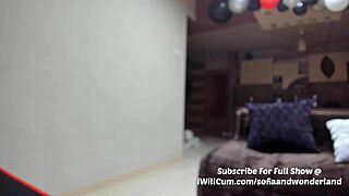 Perfect round bubble butt loves long thick cock