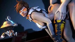 overwatch heroes engaging in 3d porn sex on web chat
