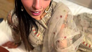 Making TikToks with Muslim influencer before Eid, then BANGING while husband’s away!