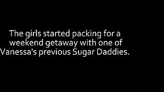 I messed up with these two hot latinas in a threesome, getting facials