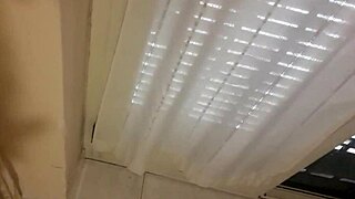 I'm gasping while jerking off my cock with feet and socks