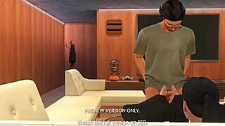 post ball game turns naughty in 3d hentai preview