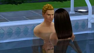 Cougar stalks her prey in Sims 4 chapter one, pure seduction!