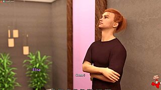 i feel the pleasure of my stepmom's big tits handjob in this 3d game close up