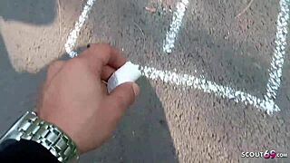 Wow! German Teen 18+ Gives Bj On Playground!