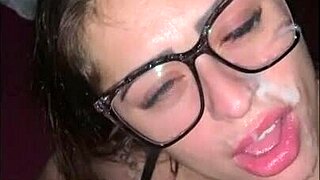 I love how Camila Vegas swallows cum after deepthroat blowjob