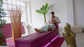 Colombian Hottie with Big Ass Gets Massage and Hard Dick! Wow!