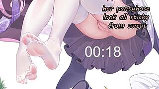 Anime Feet Joi With Hu Tao