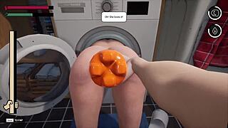 Hey, ever seen a stepmom stuck in a washing machine like this?