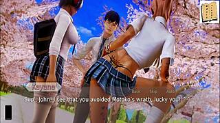 Exploring the world of Academy 74 in this anime hentai game adaptation.