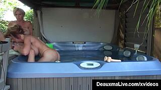 Cougars Deauxma: Outdoor Beaver Huge Mature Tits Milf Lesbian Pussy Blonde