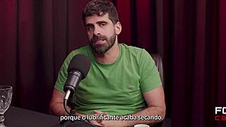 Dr Vinicius Lacerda leads blindfolded bdsm orgy with spitting and fisting – provocative health?