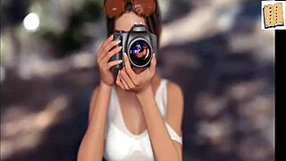 Chick Route in Being a Dick 45: Shaved Cartoon Sex with Fingering