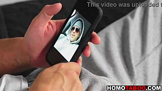 The young guy got fucked in the ass by his hot step-uncle