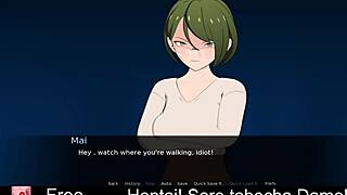 The story of hentai sore tabecha dame unfolds in an anime game world with erotic elements