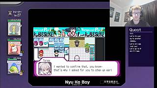 accidents lead to sex at indoor pool in pokemon parody hentai game