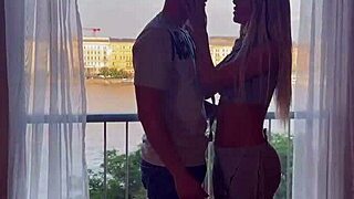 Hungarian Blonde Caught Cheating With Boyfriend's Best Friend In Slapping Action