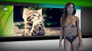 Watch brunette and blonde amateurs rip clothes and strip naked?