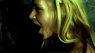 sexy blonde sarah in glory hole scene