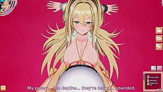 in nikke goddess of victory, rupee has a sexy sex scene with fucking