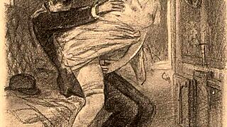 vintage erotic drawings from old times