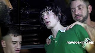 I'm A Twink Sucking Monster BBC In Stranger Holes Interracial Blowjob