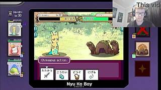 accidents lead to sex at indoor pool in pokemon parody hentai game