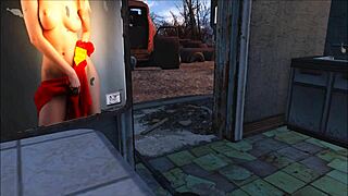 in fallout 4, katsu uses a dildo in this sex adventure.