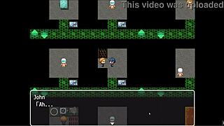 Can you believe Izumi’s first time with triple creampie in hentai?