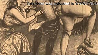 Exploring a classic vintage erotic illustration